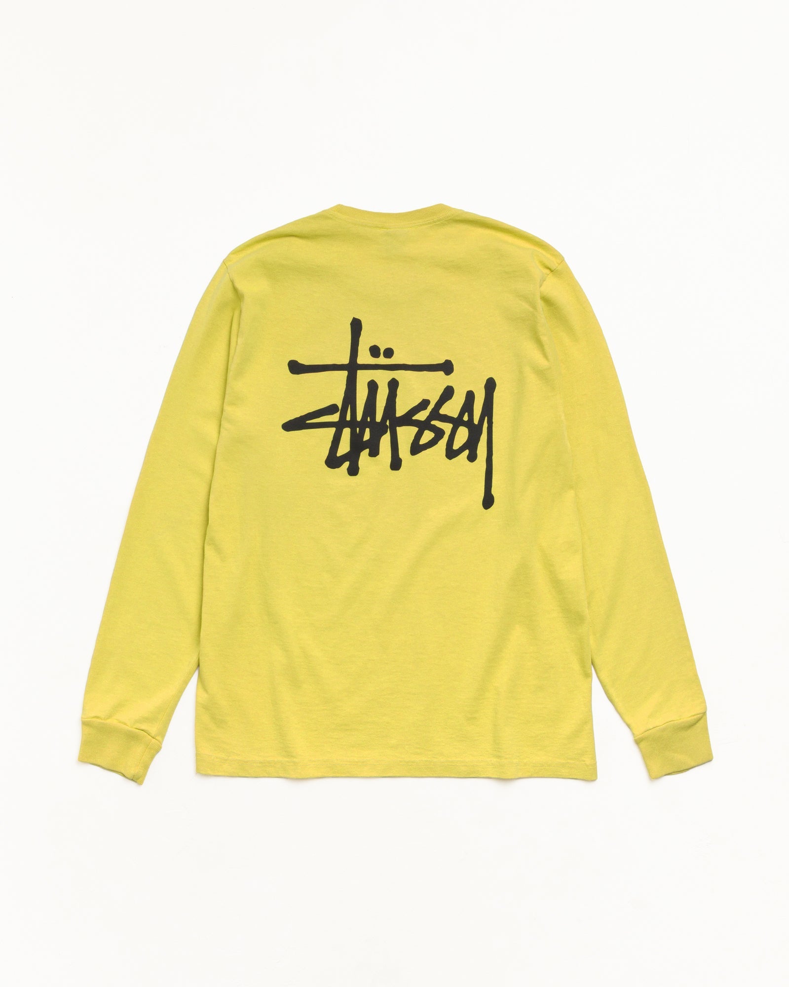 BASIC STÜSSY LS TEE PIGMENT DYED